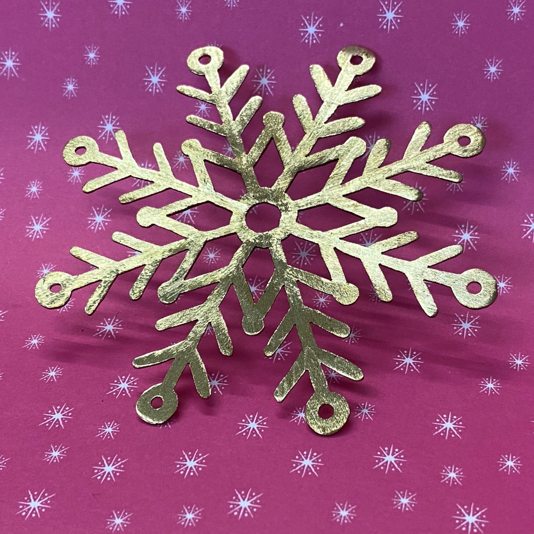 Brass snowflake 15d (2)