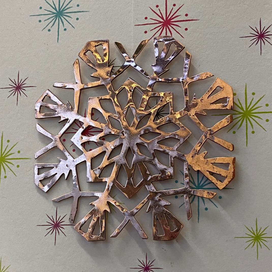 Copper snowflake 12c (2)