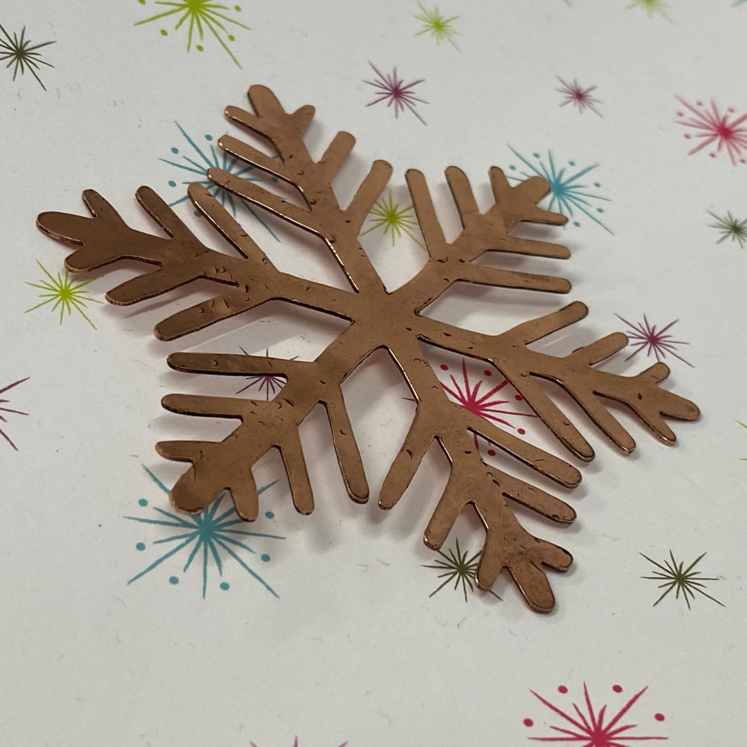 Copper snowflake 2c (2)