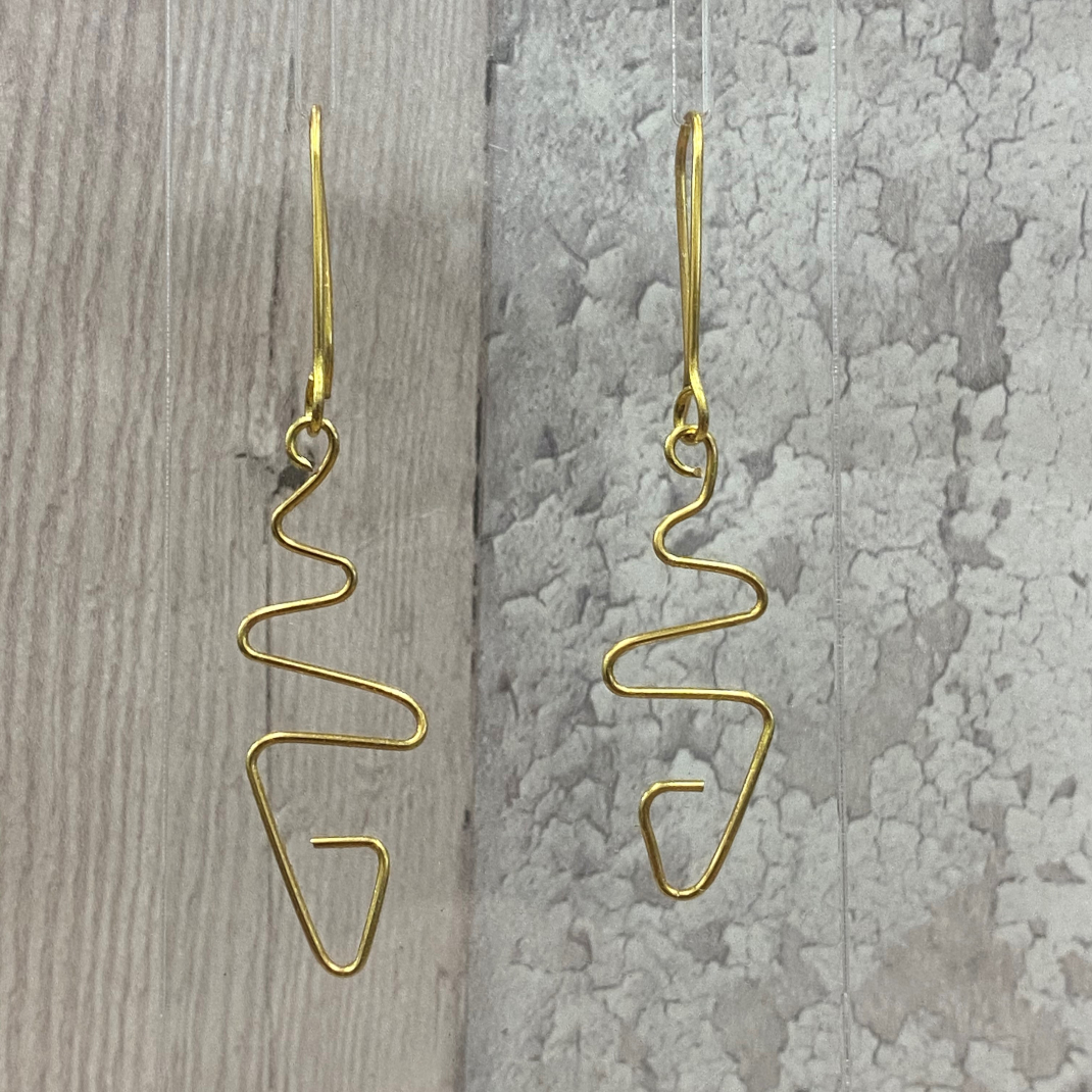Wire earrings 5a