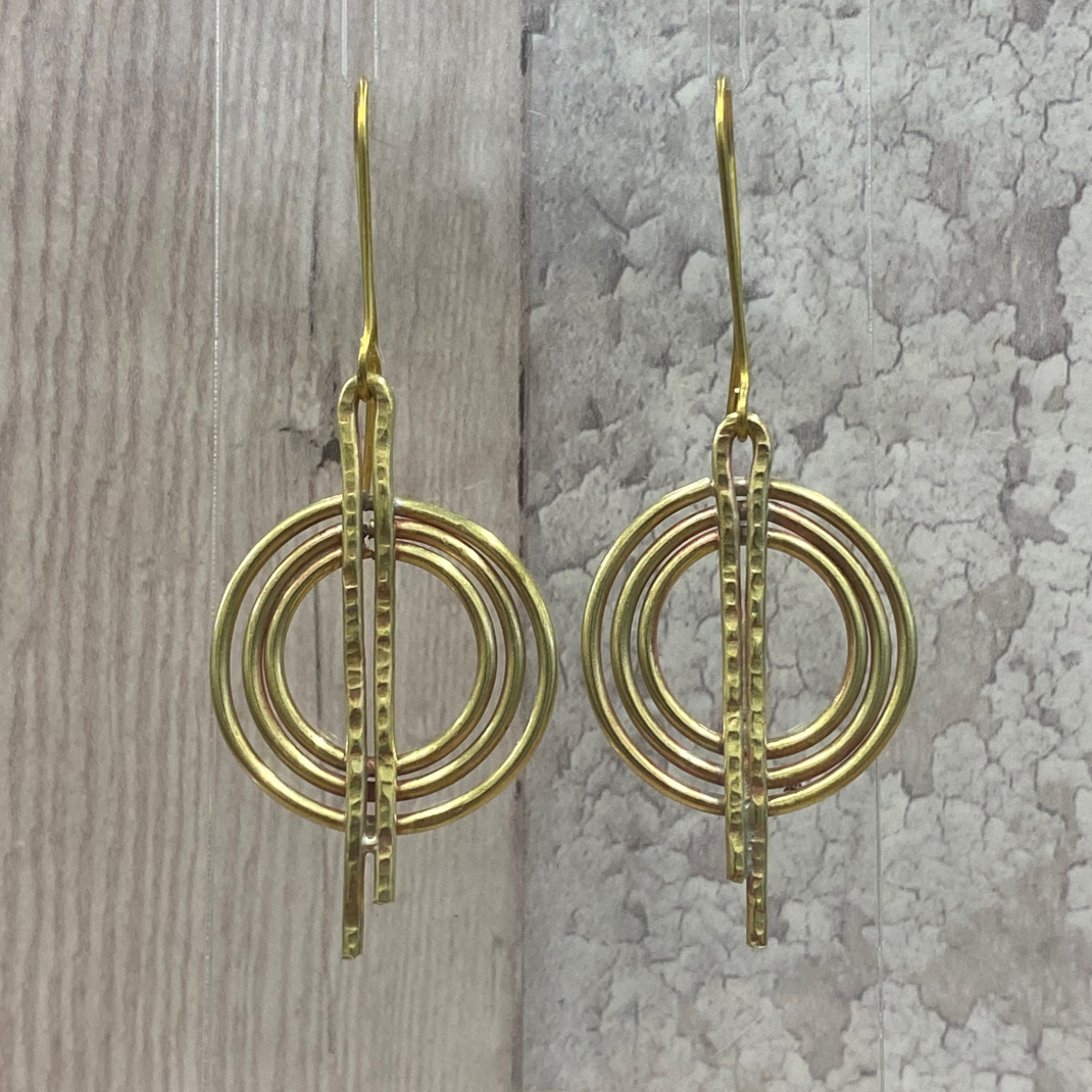 Wire earrings 9a